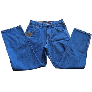 Wrangler Carpenter Jeans 31x30 Relaxed Fit Utility Workwear Denim‎ Pants NEW